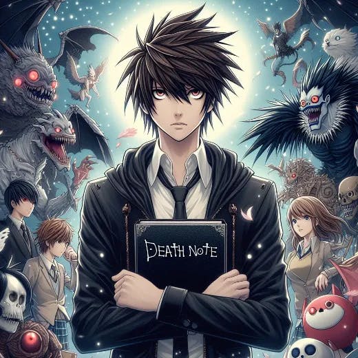 Há 18 anos o anime Death Note foi lançado